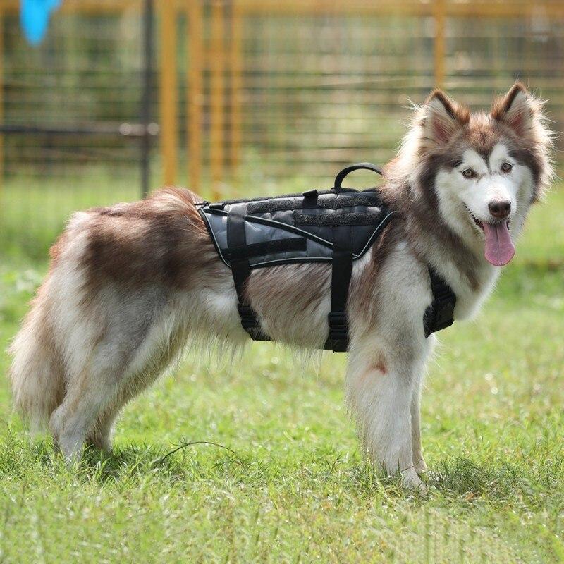 Durable Dog Harness Tactical Military Dog Vest No Pull Pet Training