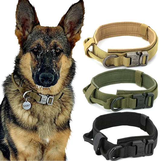 Durable Military Style Tactical Dog Collar